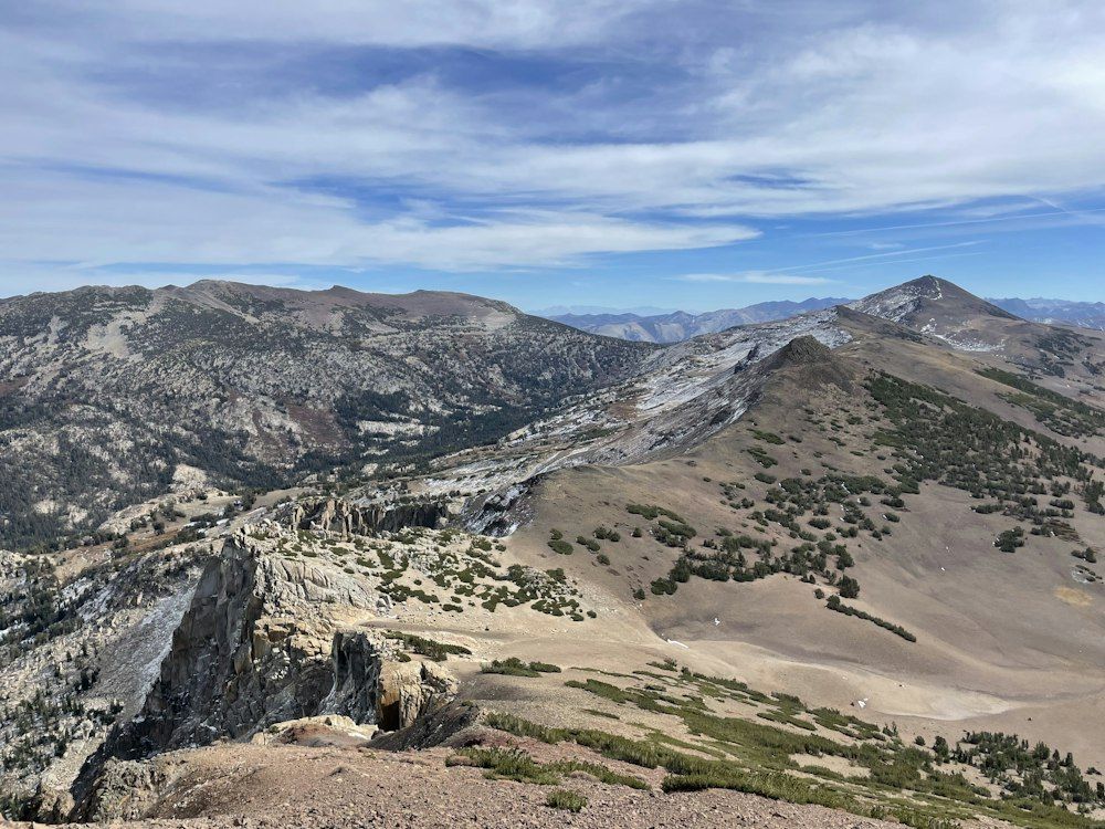Sonora Peak in the high Sierra